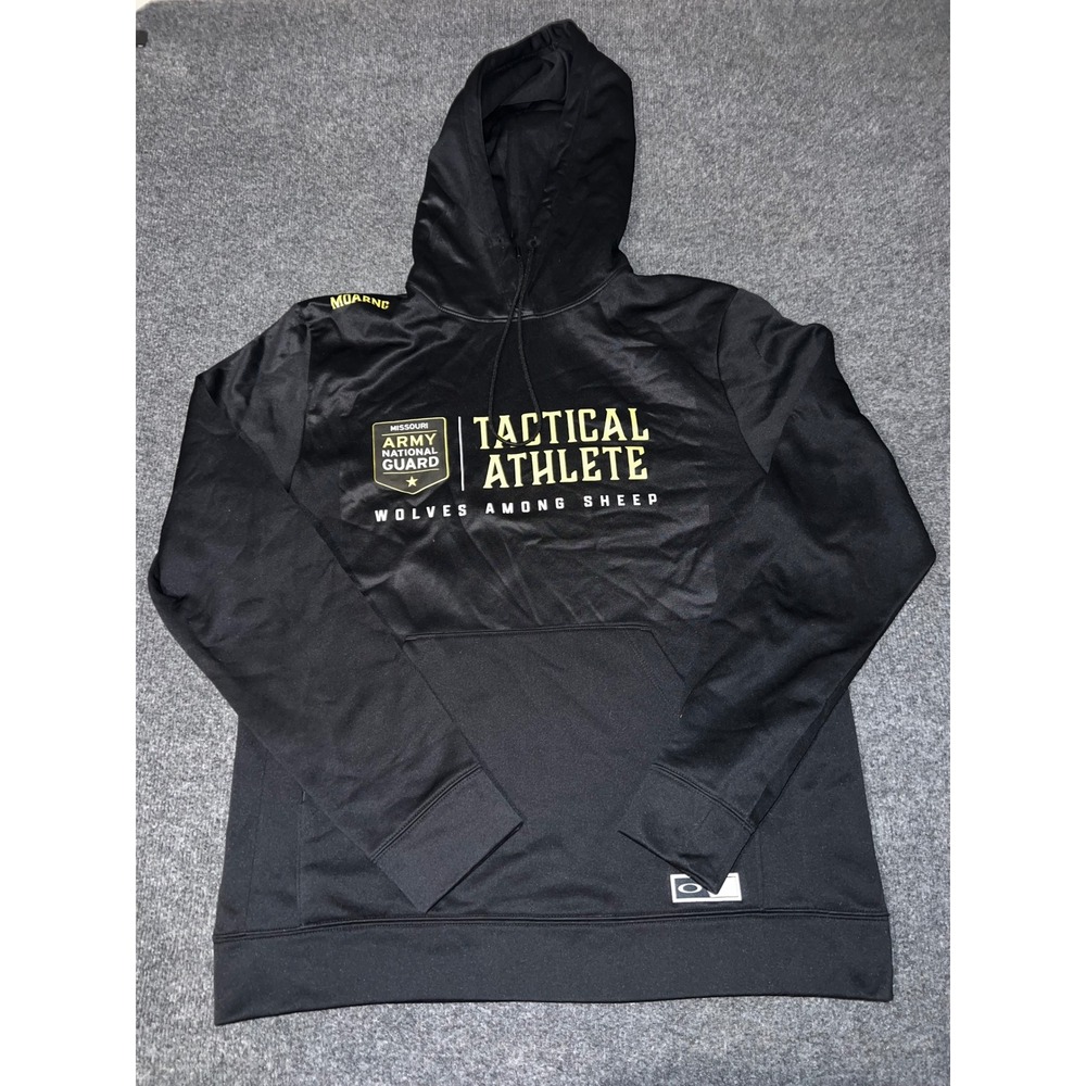 Oakley Missouri Army National Guard Tactical Athlete Hoodie Black Mens Large